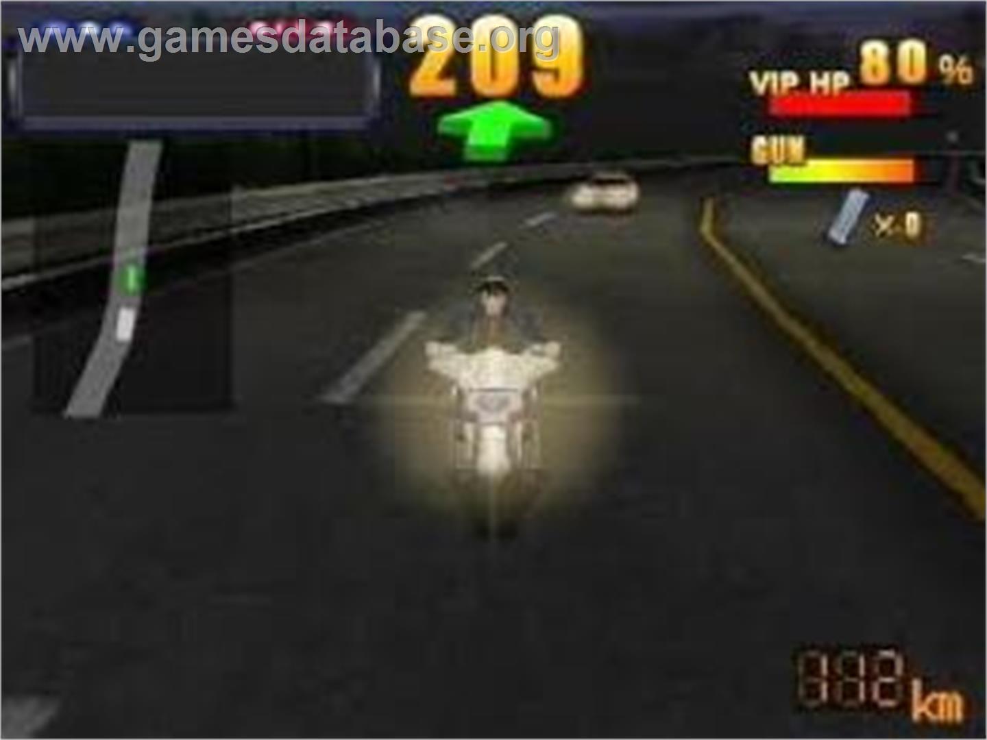 Police Chase Down - Sony Playstation 2 - Artwork - In Game