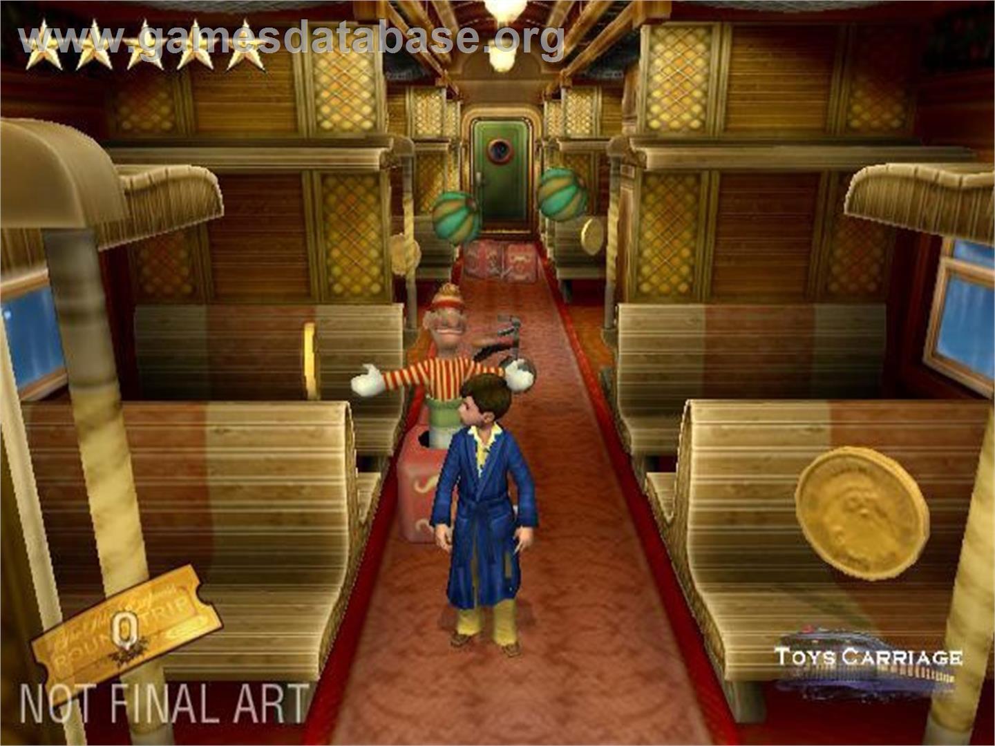 Pôle Express, Le - Sony Playstation 2 - Artwork - In Game