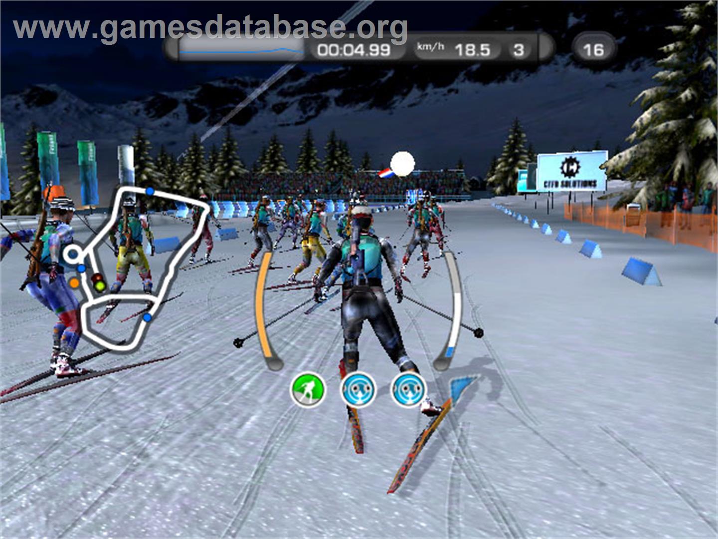 Rtl Biathlon 2009 - Sony Playstation 2 - Artwork - In Game