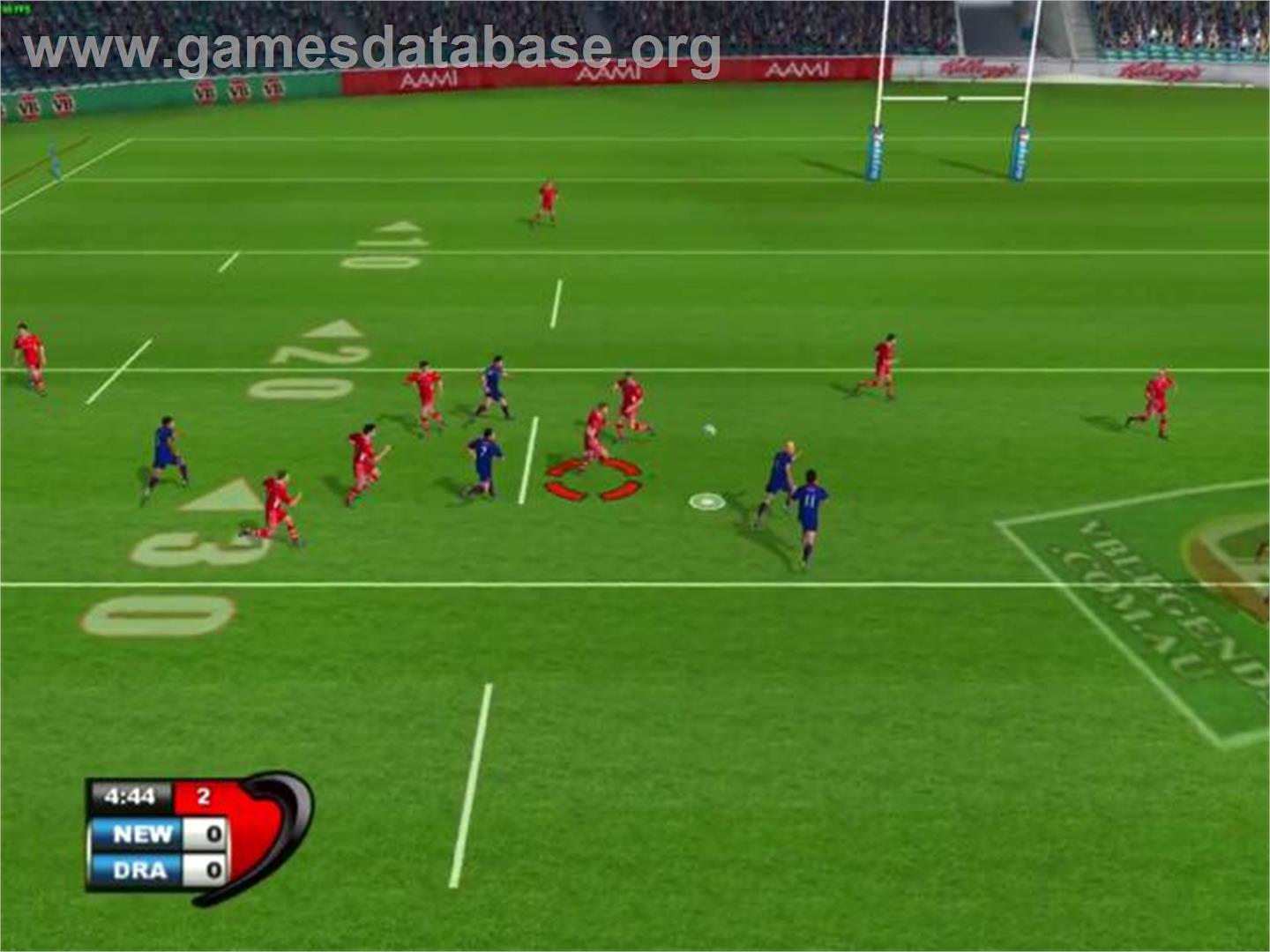 Rugby League - Sony Playstation 2 - Artwork - In Game