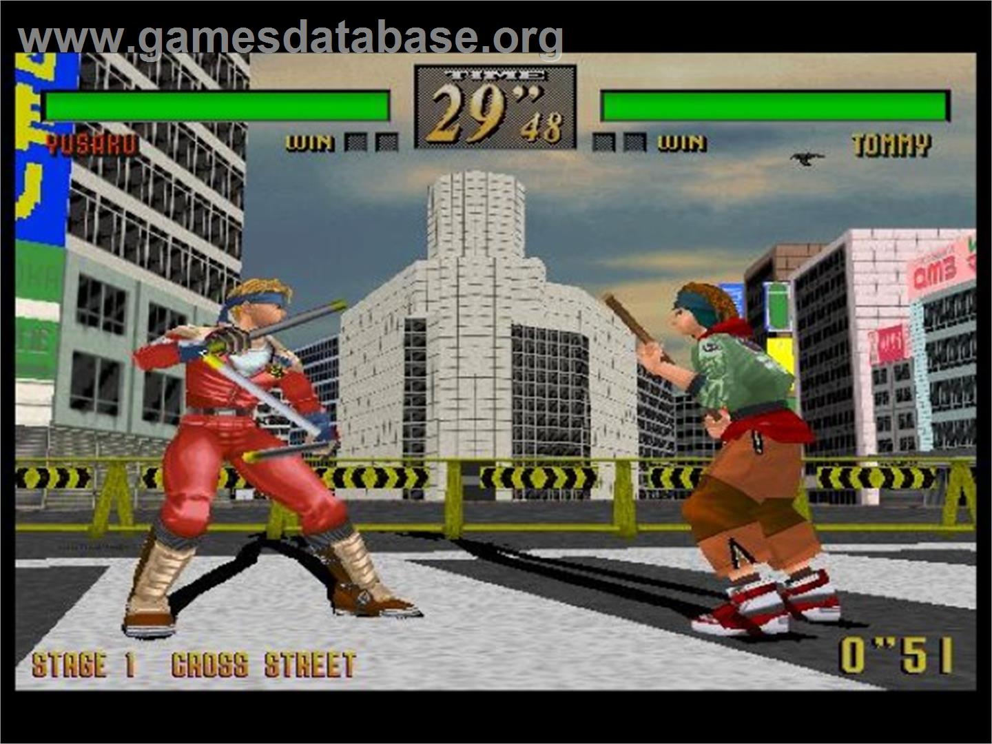 Sega Ages 2500 Series Vol. 24 - Last Bronx - Tokyo Bangaichi - Sony Playstation 2 - Artwork - In Game