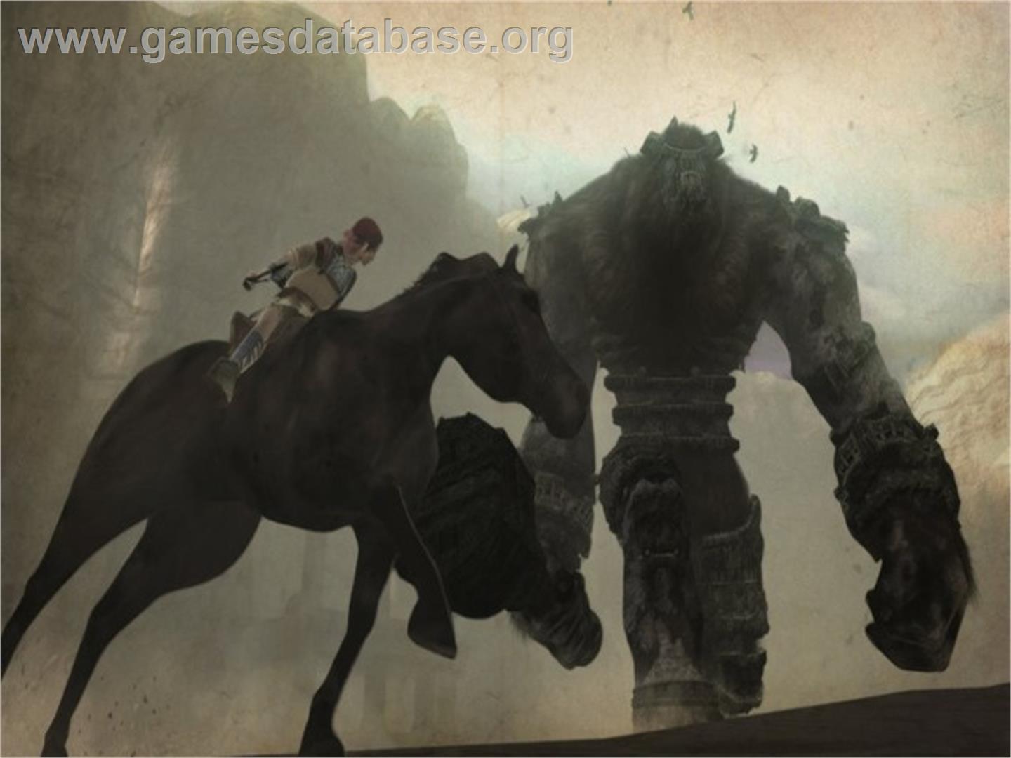 Shadow Of The Colossus - Sony Playstation 2 - Artwork - In Game
