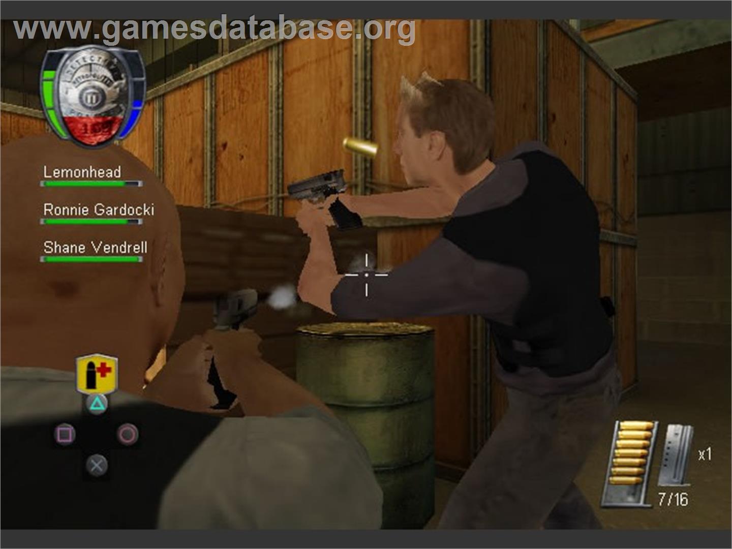 Shield, The - Sony Playstation 2 - Artwork - In Game