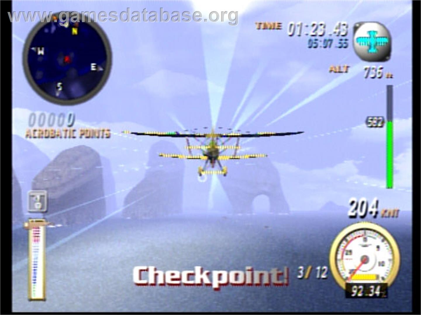 Sky Odyssey - Sony Playstation 2 - Artwork - In Game