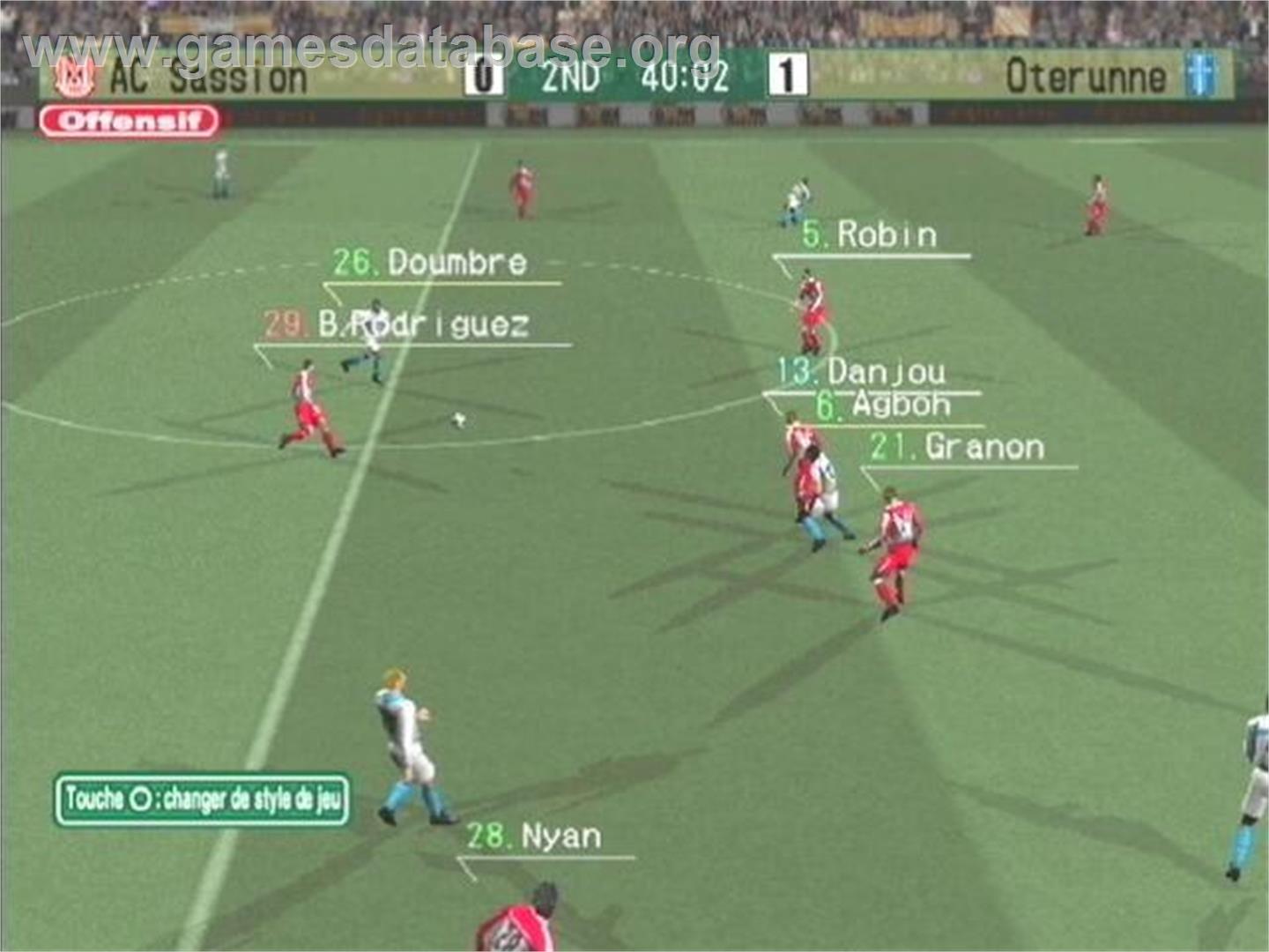 Soccer Life! - Sony Playstation 2 - Artwork - In Game