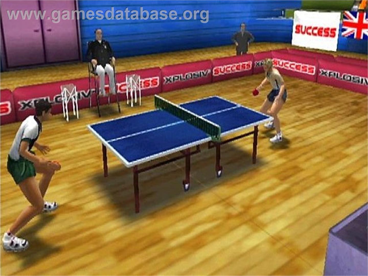 Spindrive Ping Pong - Sony Playstation 2 - Artwork - In Game