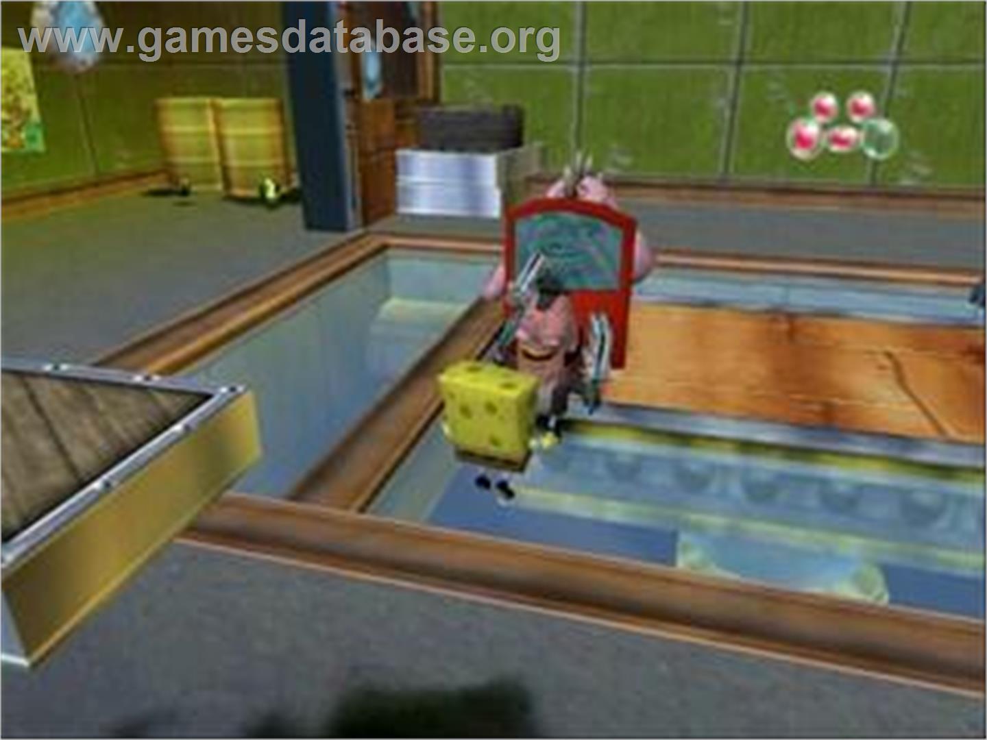 Spongebob Squarepants - Creature From The Krusty Krab - Sony Playstation 2 - Artwork - In Game