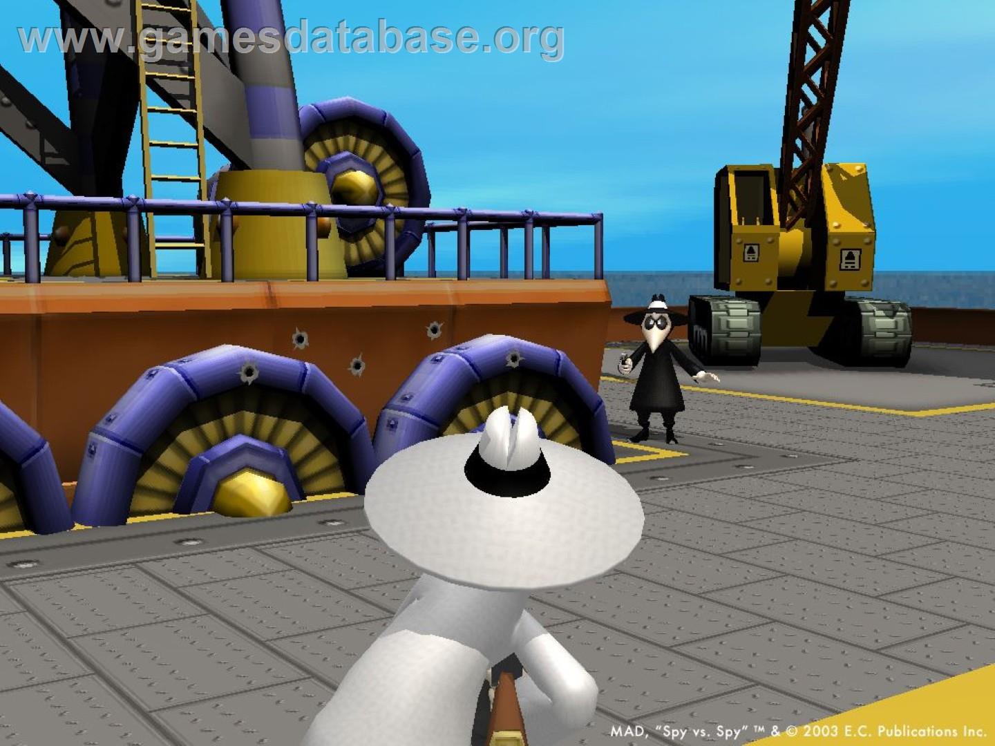 Spy Vs. Spy - Sony Playstation 2 - Artwork - In Game