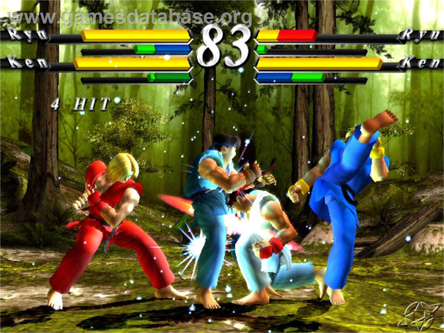 Street Fighter Ex3 - Sony Playstation 2 - Artwork - In Game