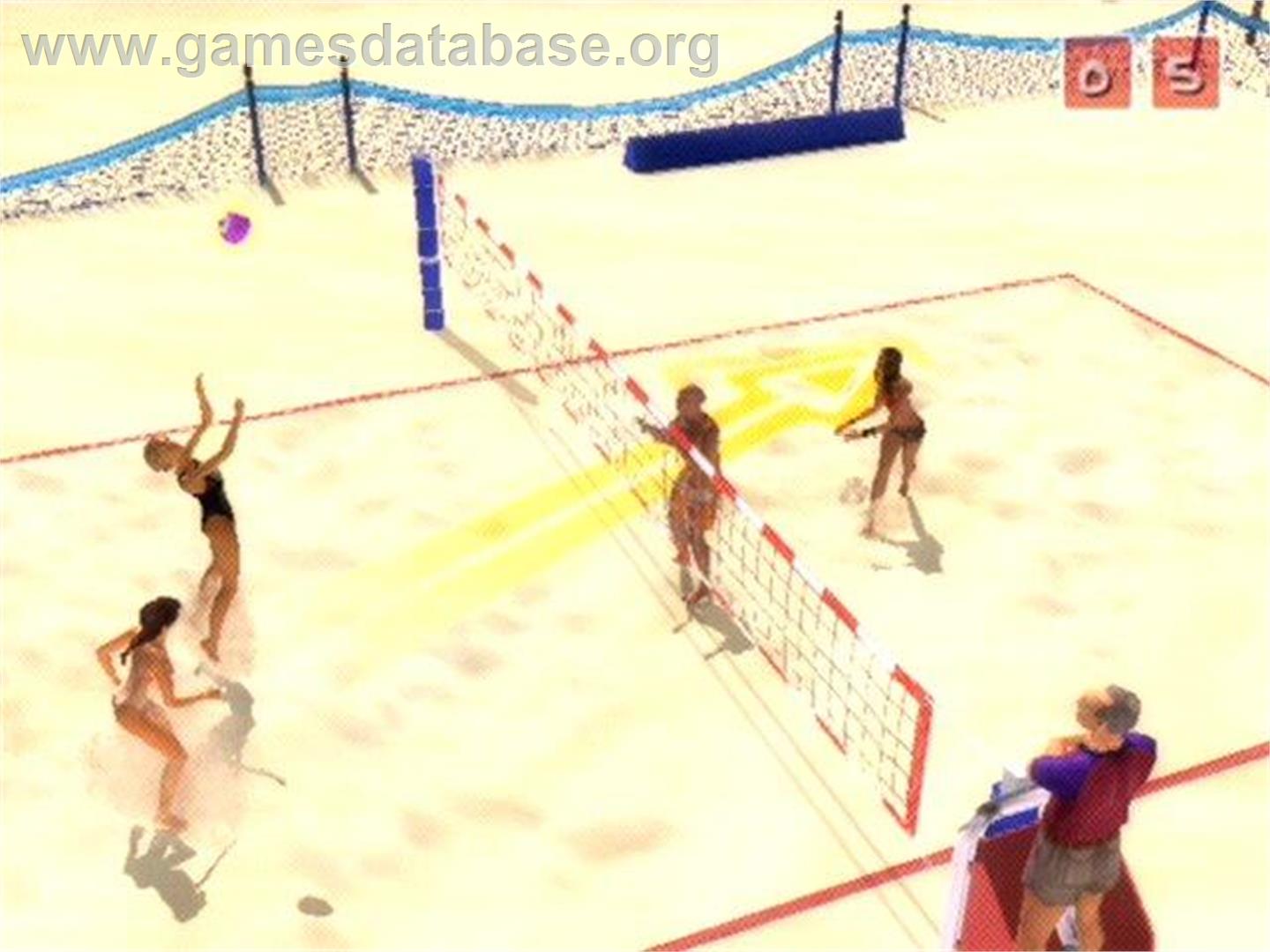 Summer Heat Beach Volleyball - Sony Playstation 2 - Artwork - In Game