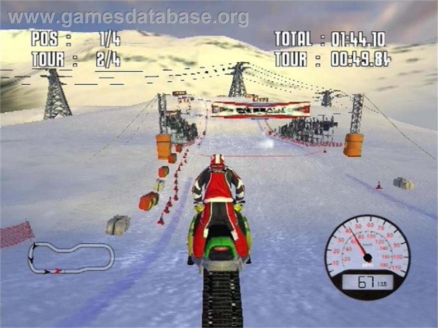 Sxr - Snow X Racing - Sony Playstation 2 - Artwork - In Game