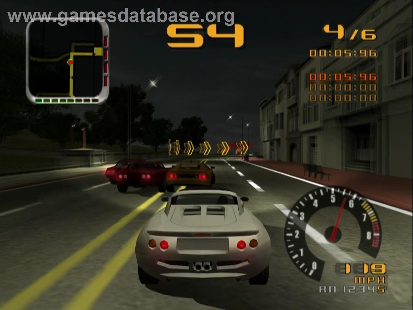 TD Overdrive - The Brotherhood of Speed - Sony Playstation 2 - Artwork - In Game