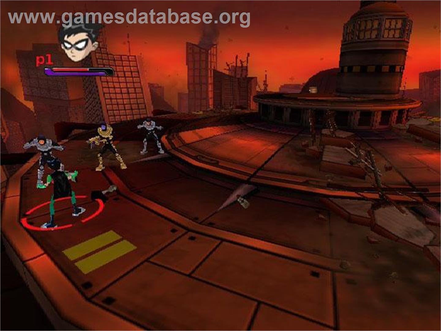 Teen Titans - Sony Playstation 2 - Artwork - In Game