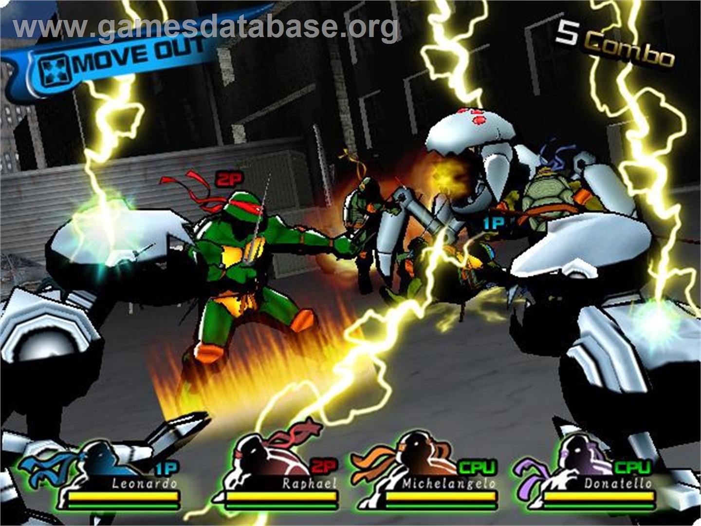 Teenage Mutant Ninja Turtles 3 - Mutant Nightmare - Sony Playstation 2 - Artwork - In Game