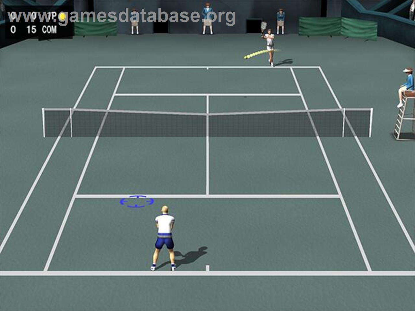 Tennis Court Smash - Sony Playstation 2 - Artwork - In Game