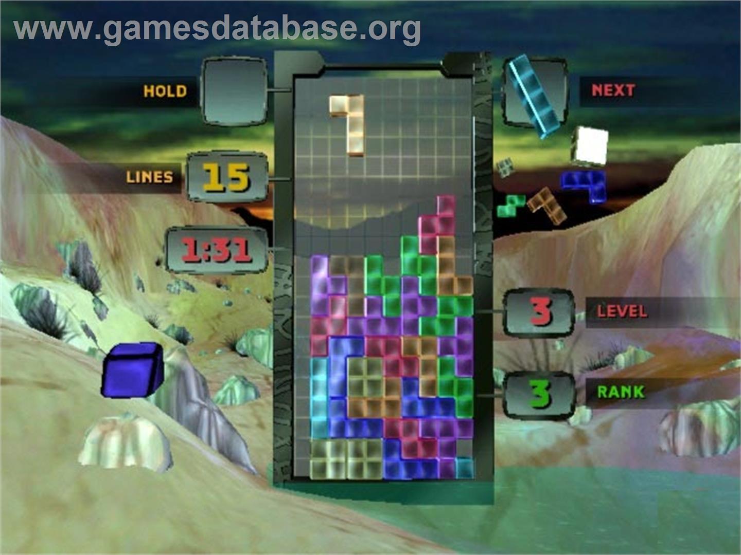Tetris Worlds - Sony Playstation 2 - Artwork - In Game