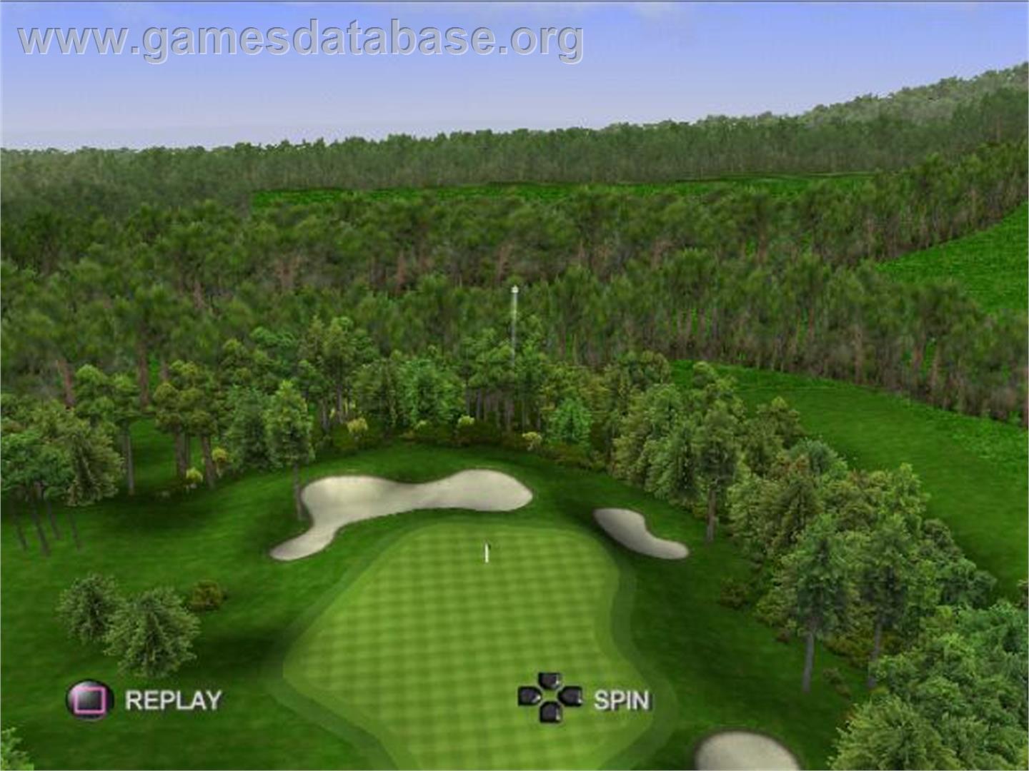 Tiger Woods Pga Tour 2001 - Sony Playstation 2 - Artwork - In Game
