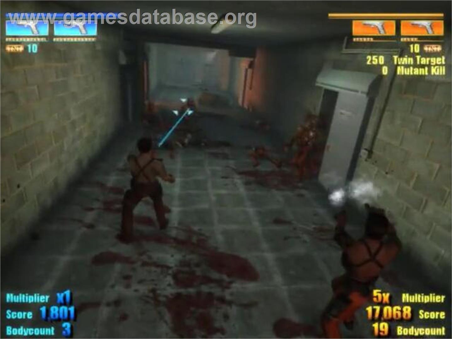 Twin Caliber - Sony Playstation 2 - Artwork - In Game