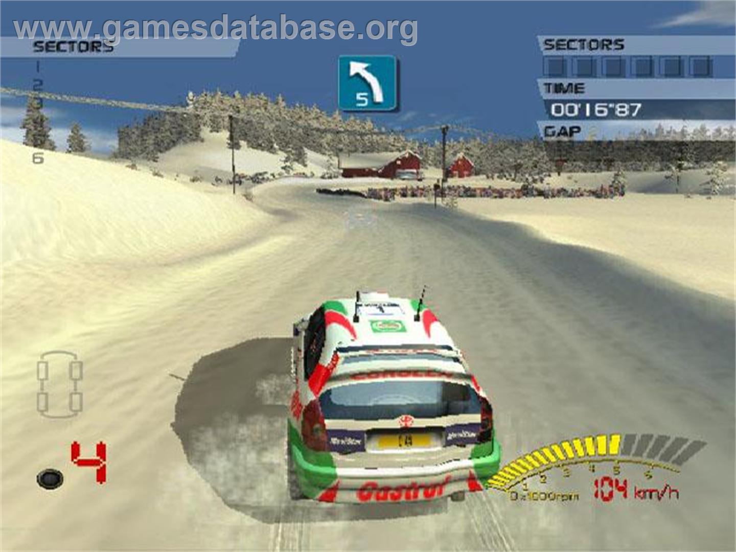 V-rally 3 - Sony Playstation 2 - Artwork - In Game