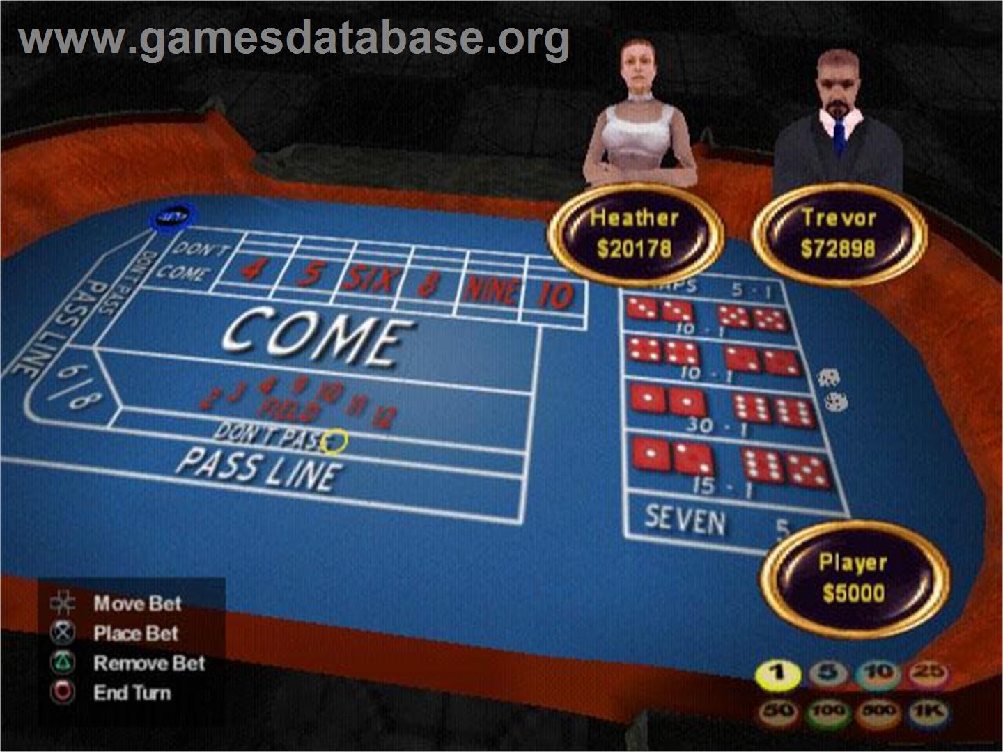 Vegas Casino 2 - Sony Playstation 2 - Artwork - In Game