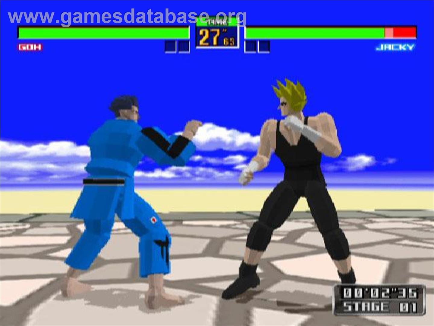 Virtua Fighter - 10th Anniversary Edition - Sony Playstation 2 - Artwork - In Game