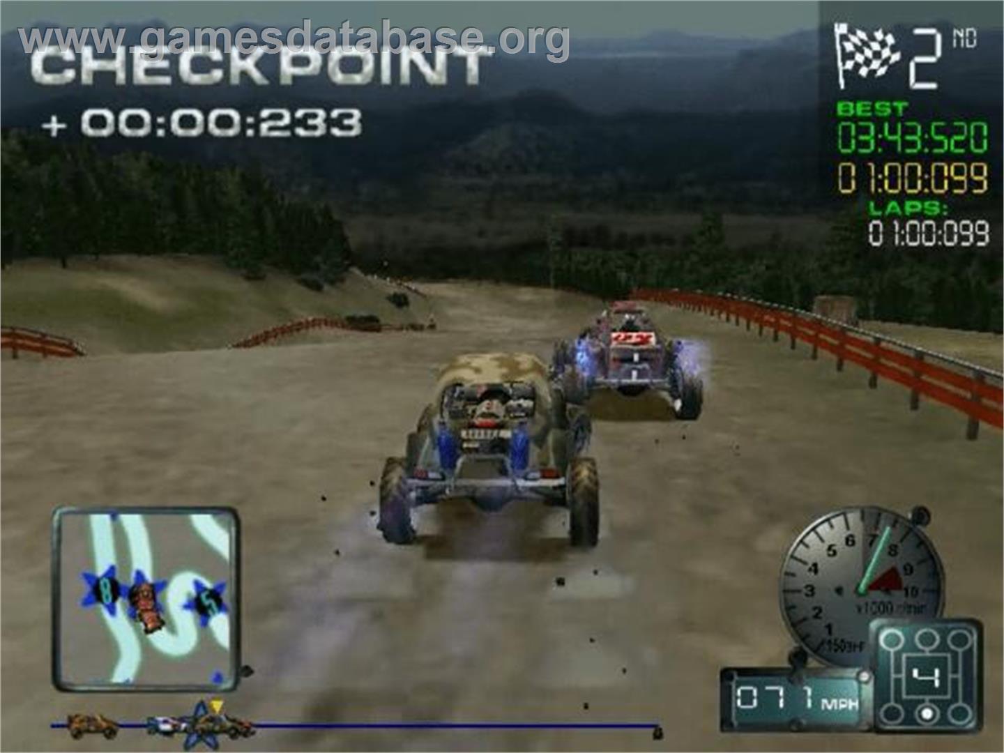 Wild Wild Racing - Sony Playstation 2 - Artwork - In Game