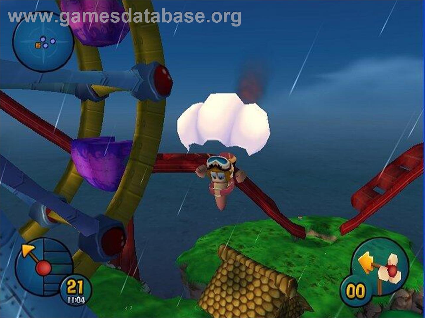 Worms 3d - Sony Playstation 2 - Artwork - In Game