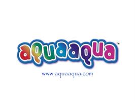 Title screen of Aqua Aqua - Wetrix 2 on the Sony Playstation 2.