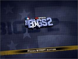 Title screen of Bigs 2, The on the Sony Playstation 2.