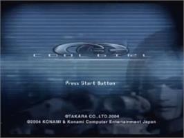 Title screen of Cy Girls on the Sony Playstation 2.