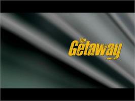 Title screen of Getaway, The on the Sony Playstation 2.