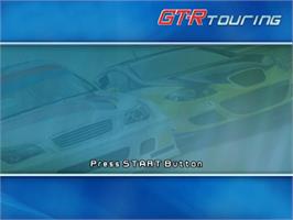 Title screen of Gt-r Touring on the Sony Playstation 2.