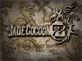 Title screen of Jade Cocoon 2 on the Sony Playstation 2.
