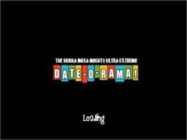 Title screen of Johnny Bravo In The Hukka-mega-mighty-ultra-extreme Date-o-rama! on the Sony Playstation 2.