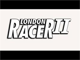 Title screen of London Racer 2 on the Sony Playstation 2.
