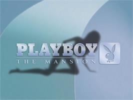 Title screen of Playboy - The Mansion on the Sony Playstation 2.