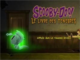 Title screen of Scooby-doo! Mystery Mayhem on the Sony Playstation 2.