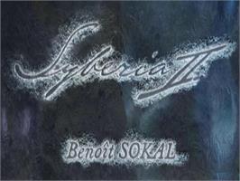 Title screen of Syberia 2 on the Sony Playstation 2.