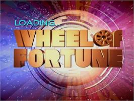 Title screen of Wheel Of Fortune on the Sony Playstation 2.