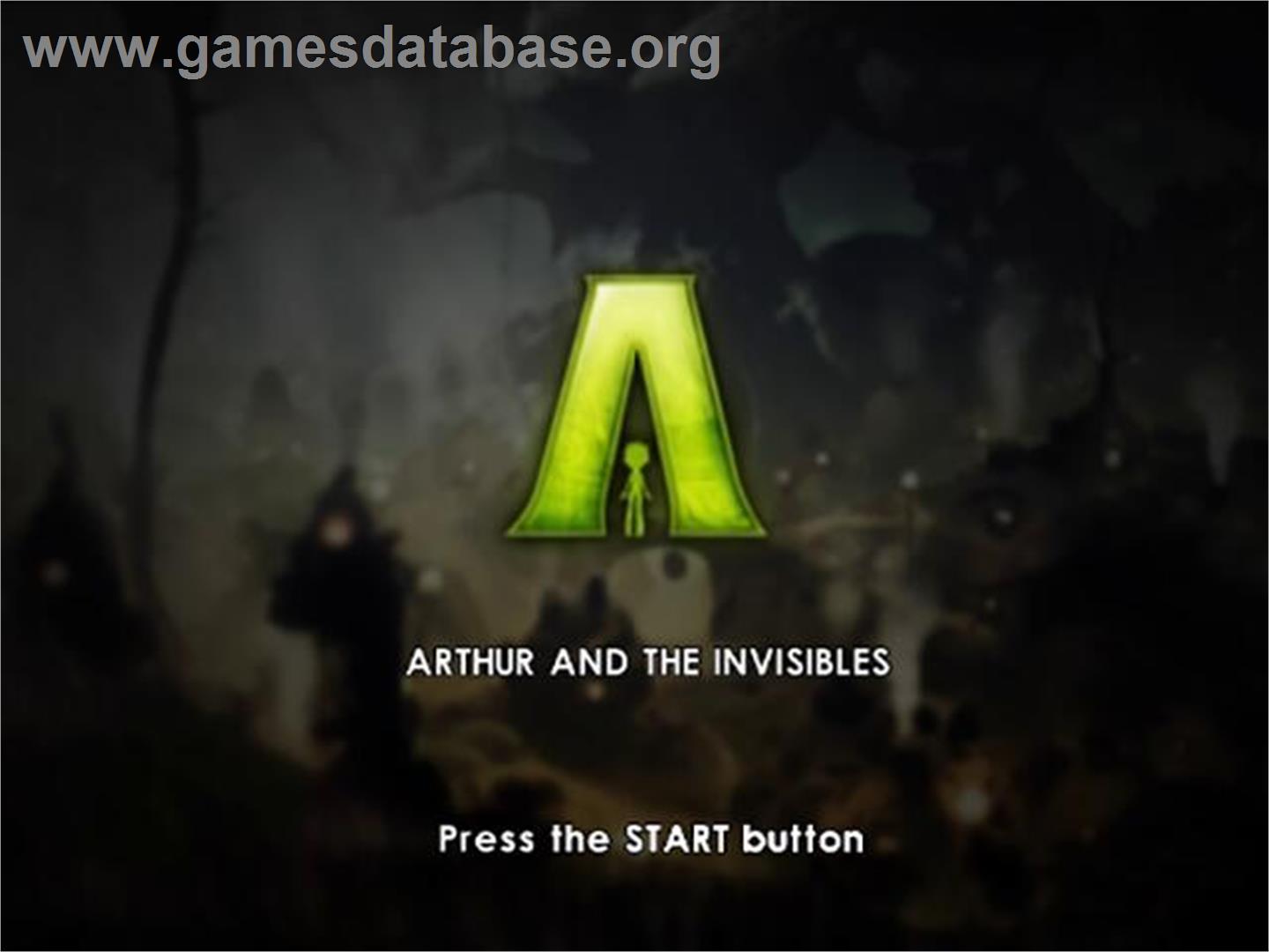 Arthur And The Minimoys - Sony Playstation 2 - Artwork - Title Screen