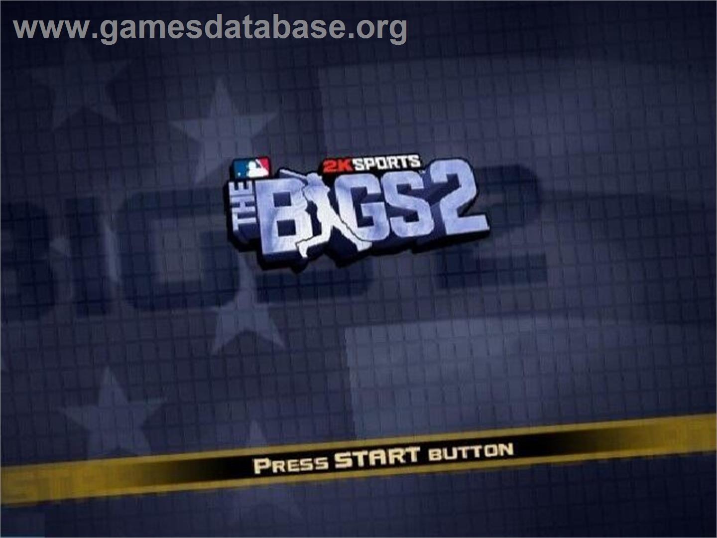 Bigs 2, The - Sony Playstation 2 - Artwork - Title Screen