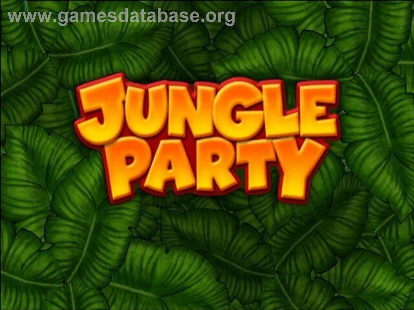 Buzz! Junior - Jungle Party - Sony Playstation 2 - Artwork - Title Screen