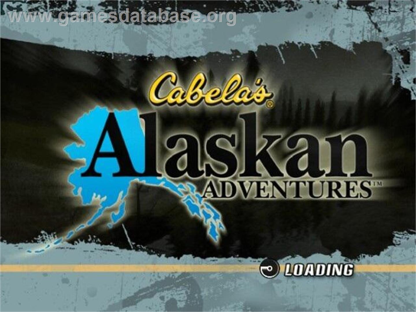 Cabela's Alaskan Adventures - Sony Playstation 2 - Artwork - Title Screen