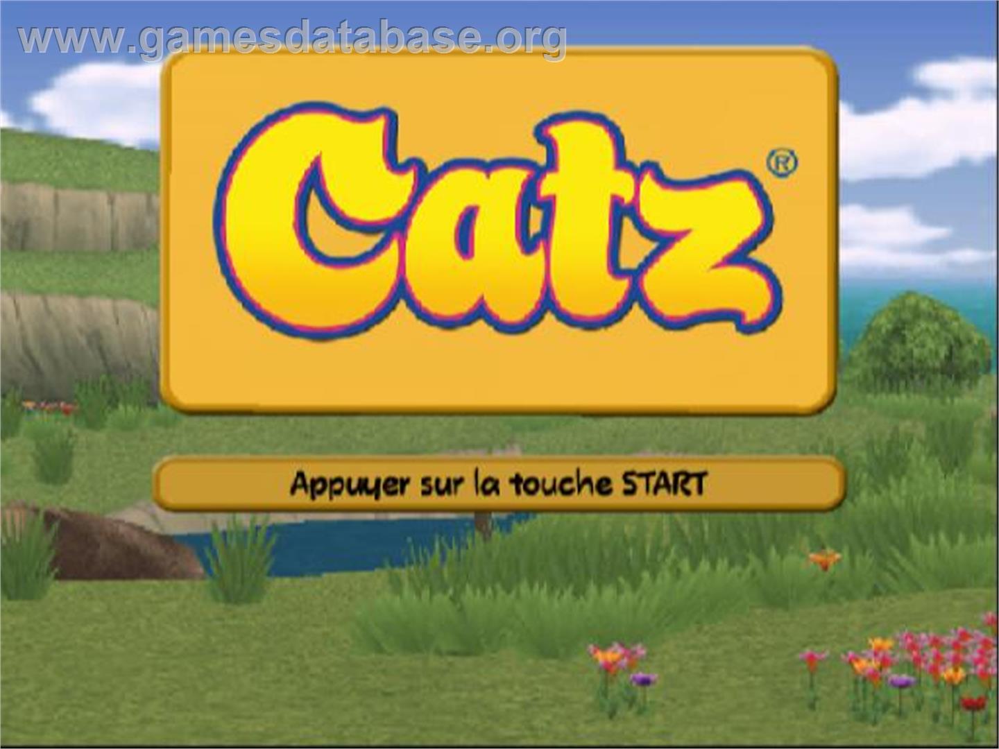 Catz - Sony Playstation 2 - Artwork - Title Screen