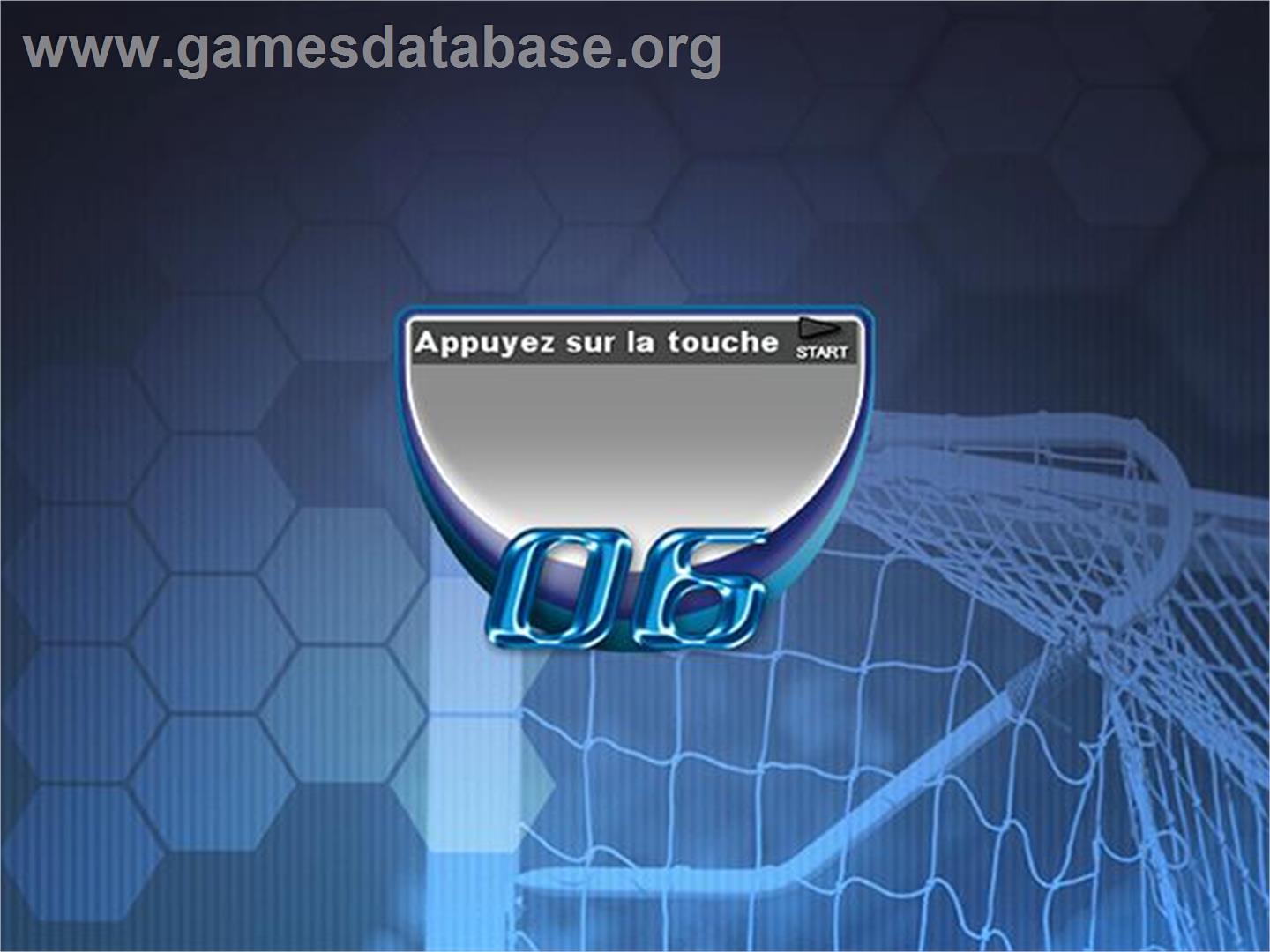 Championship Manager 2006 - Sony Playstation 2 - Artwork - Title Screen