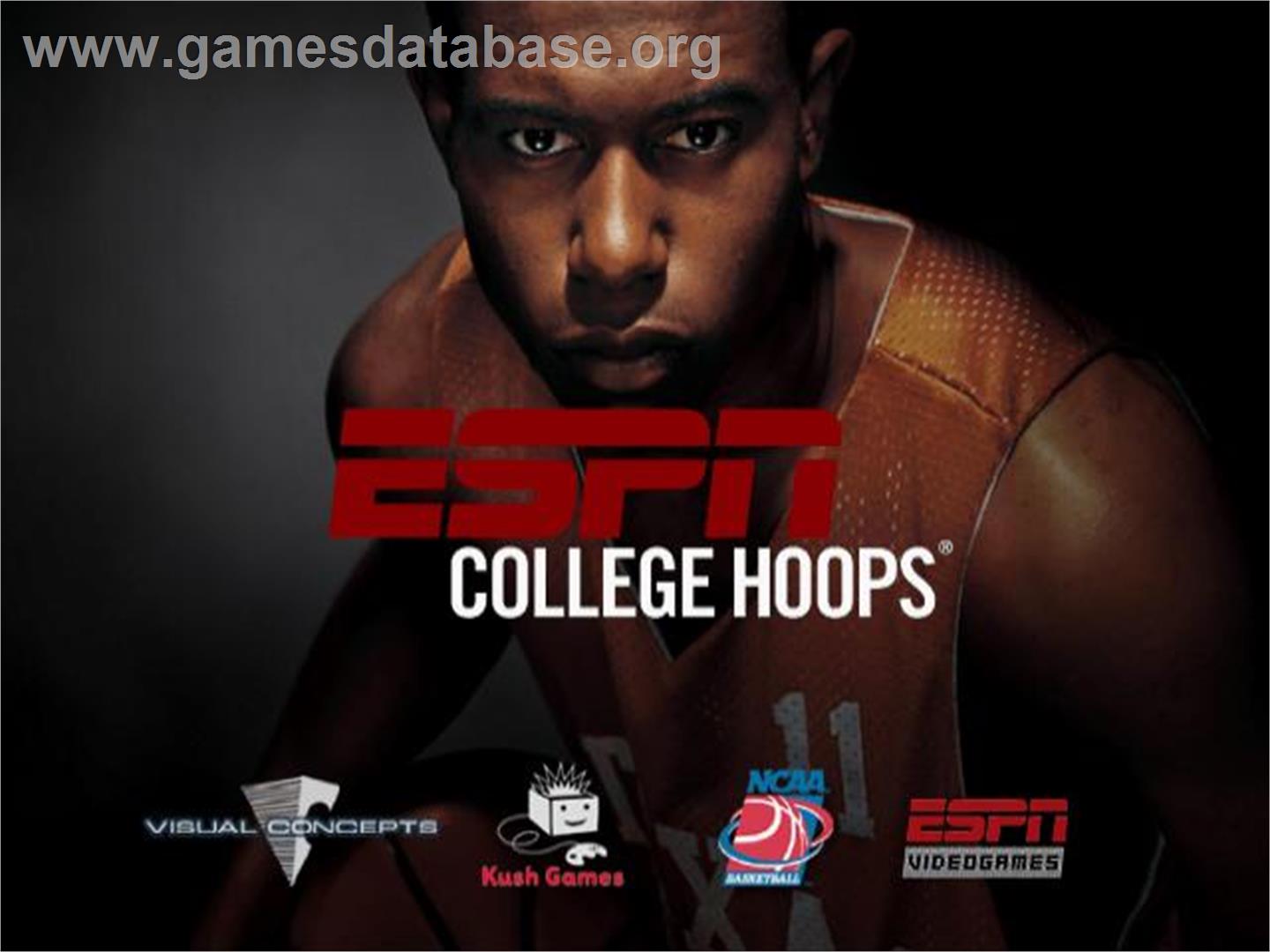 Espn College Hoops - Sony Playstation 2 - Artwork - Title Screen
