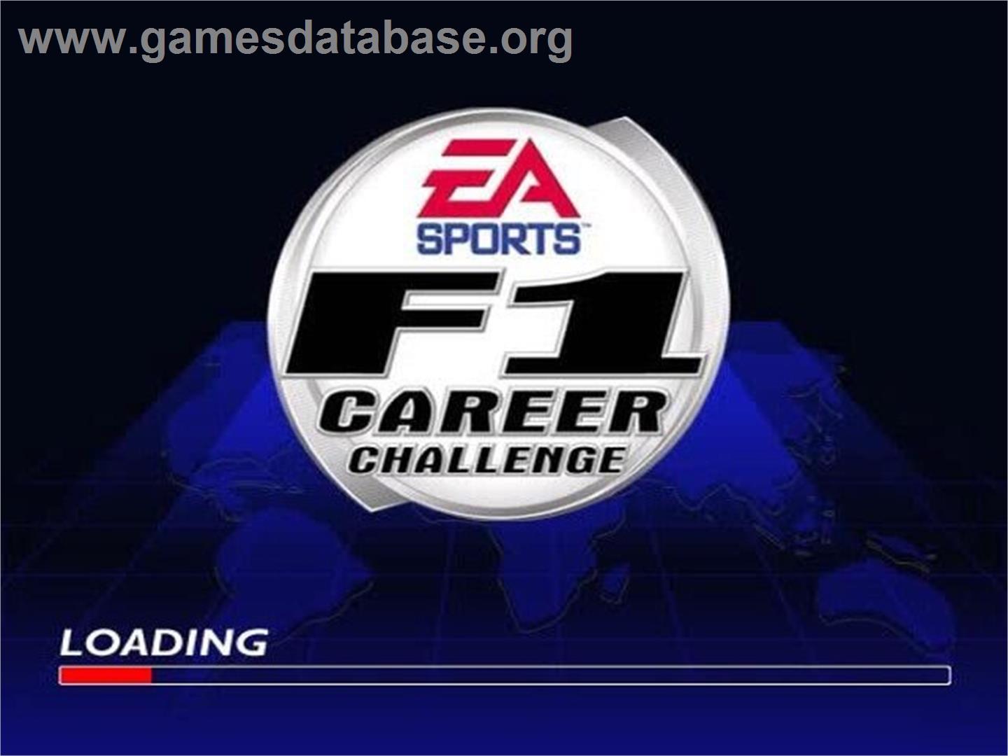 F1 Career Challenge - Sony Playstation 2 - Artwork - Title Screen