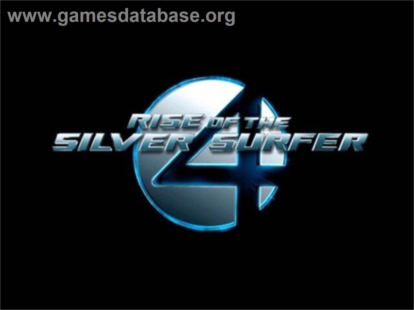 Fantastic Four - Rise Of The Silver Surfer - Sony Playstation 2 - Artwork - Title Screen