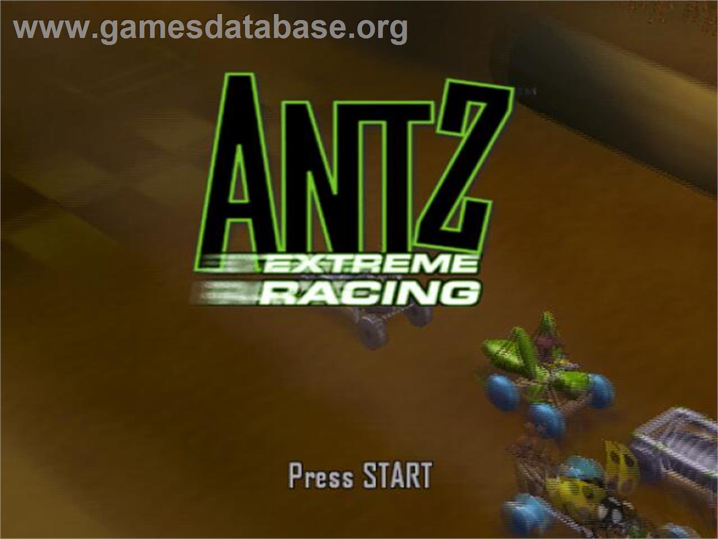 Fourmiz Extreme Racing - Sony Playstation 2 - Artwork - Title Screen