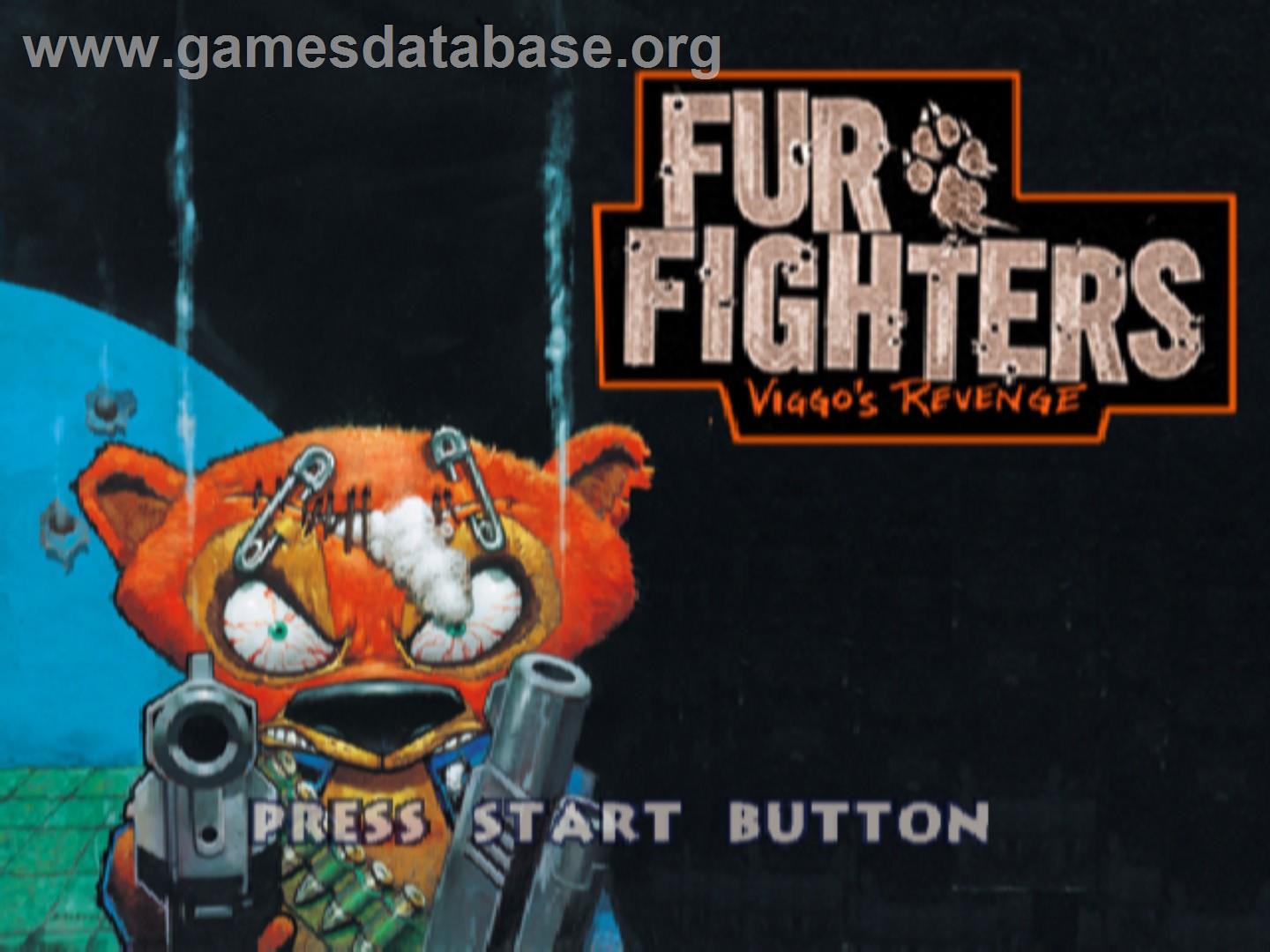 Fur Fighters - Viggo's Revenge - Sony Playstation 2 - Artwork - Title Screen